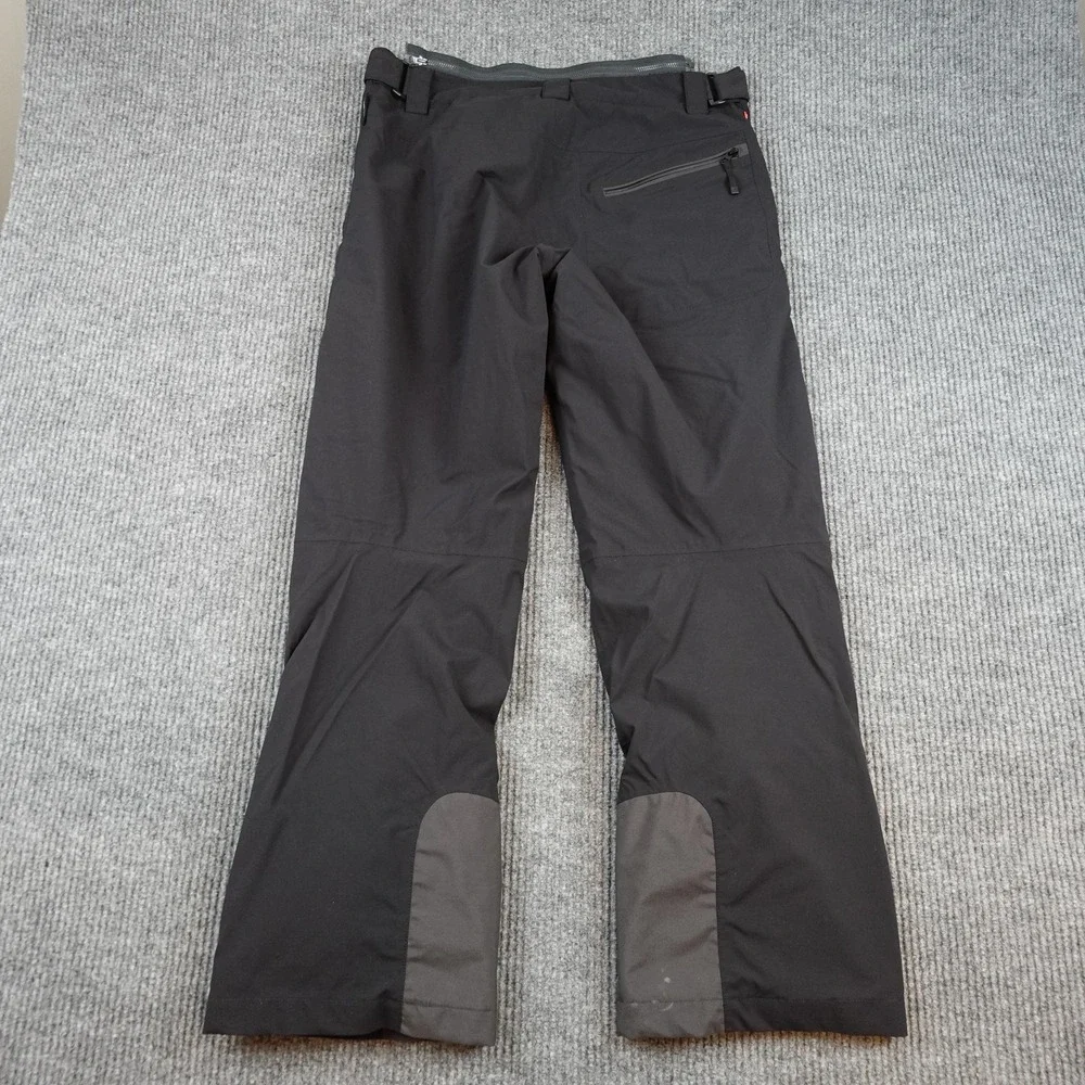 Helly Hansen Tech Professional Snow Pants Mens Large Black RECCO Ski Snowboard